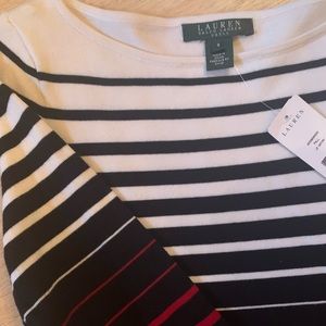 Women’s Lauren Ralph Lauren Stripped Sweater Dress